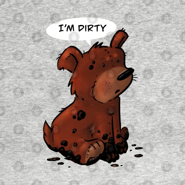 Dirty bear by Roamingcub